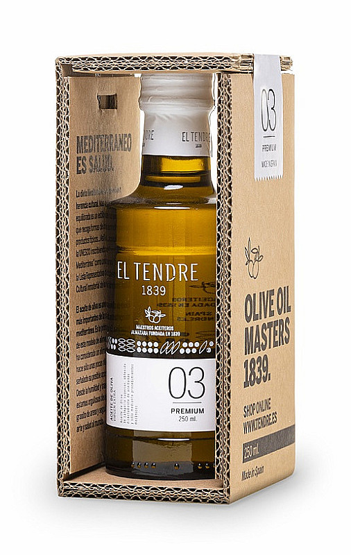 Extra panenský olivový olej EL TENDRE - Premium - 500 ml